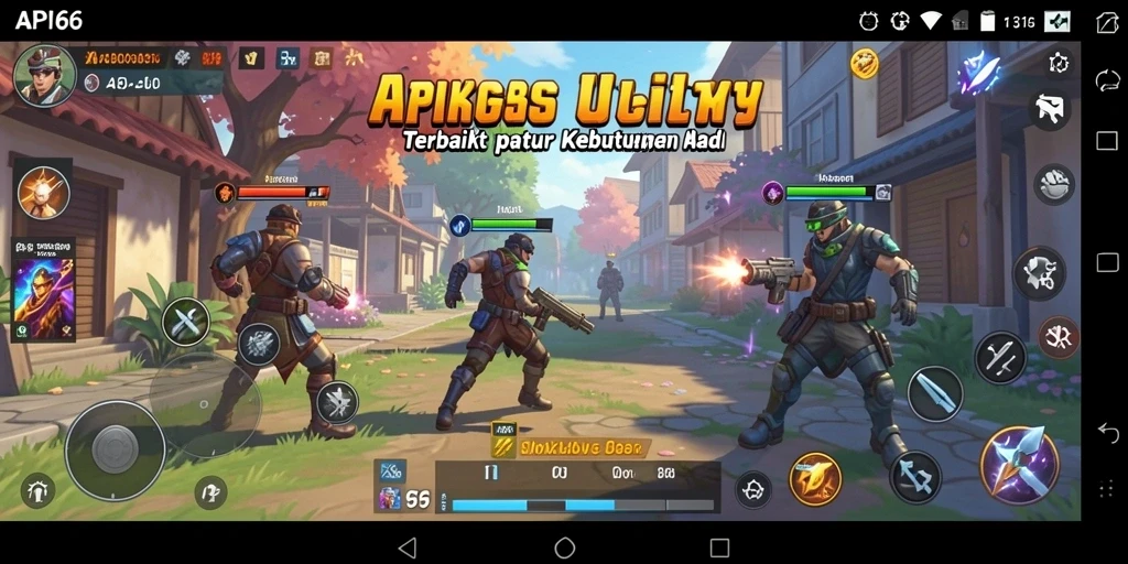 Screenshot utama API66 menampilkan antarmuka pengguna yang bersih dan intuitif.