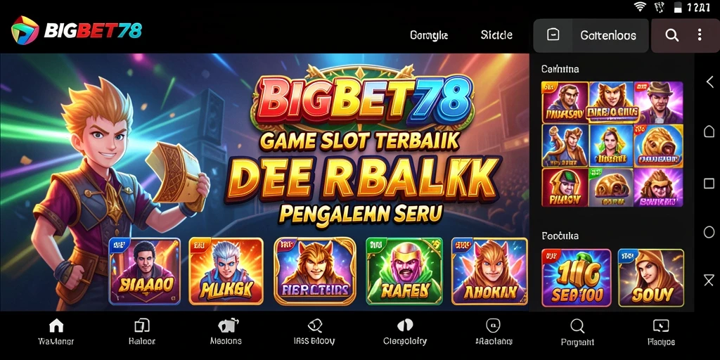 Tampilan gameplay SLOT yang menarik dan penuh aksi.