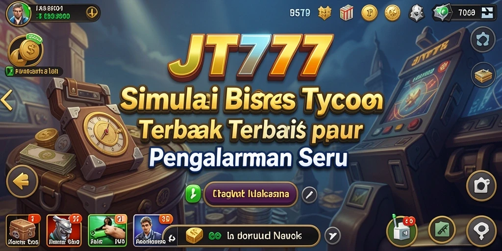 Screenshot gameplay JT777 menampilkan elemen bisnis yang menarik.