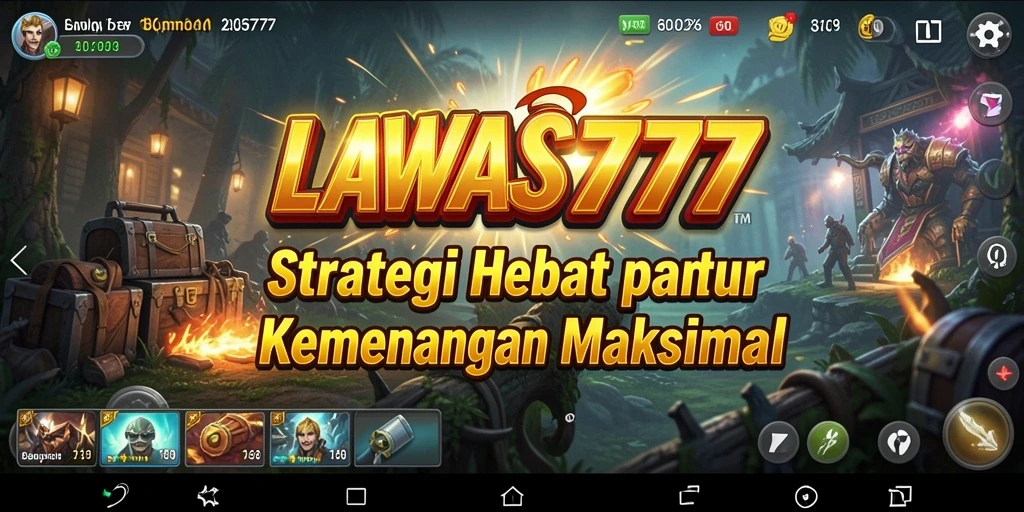 Tampilan dinamis dari gameplay strategi LAWAS777 yang mendebarkan.